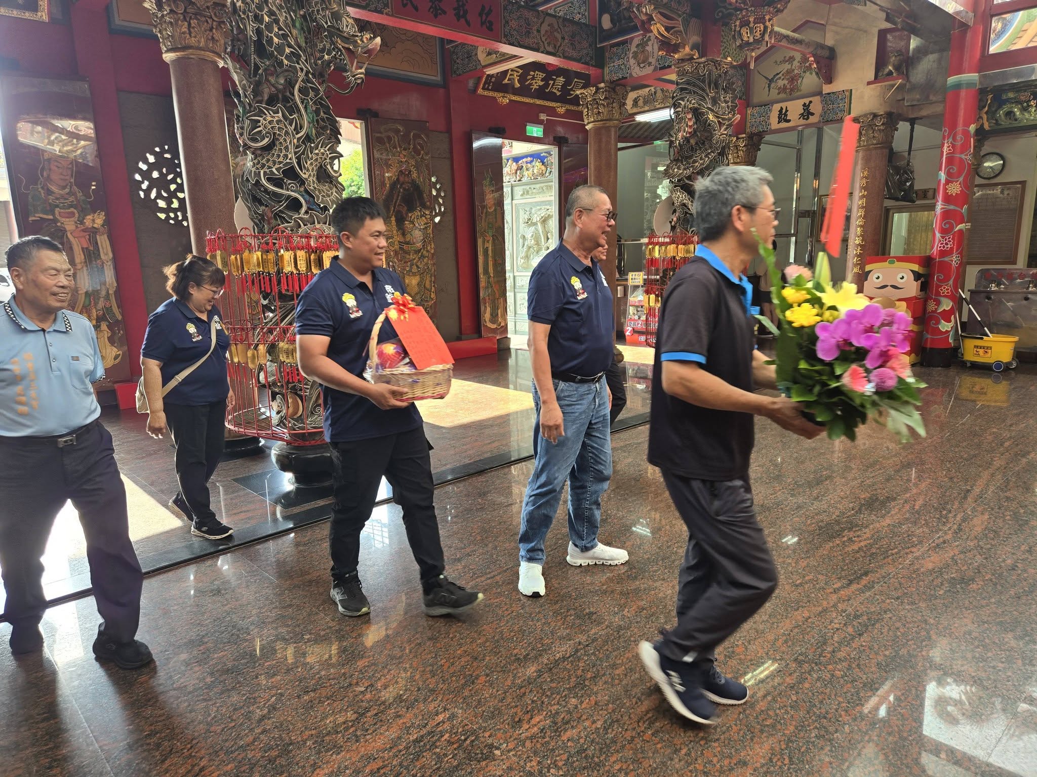社頭武郡山清聖宮楊梅分壇蒞臨參香交流~